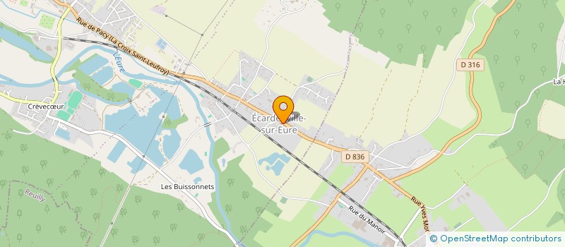 localisation de l'entreprise TOUT UN FROMAGE...  CLEF VALLEE D'EURE