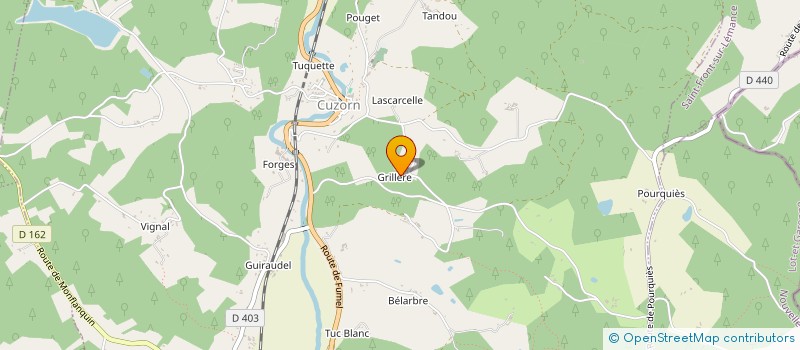 localisation de l'entreprise TOUT UN FROMAGE  FUMEL