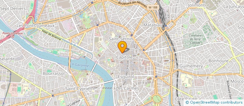 localisation de l'entreprise TOUT UN MONDE  TOULOUSE