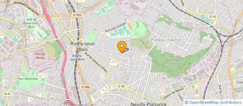 localisation de l'entreprise TOUT UN MONDE DE VINS à ROSNY-SOUS-BOIS