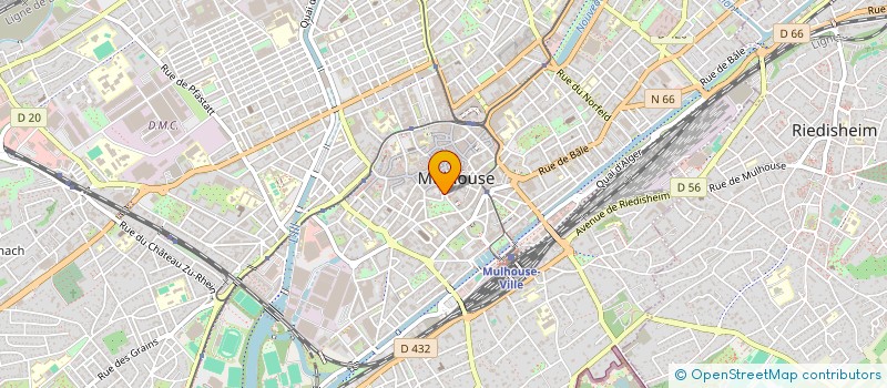 localisation de l'entreprise TOUT UN PROGRAMME à MULHOUSE