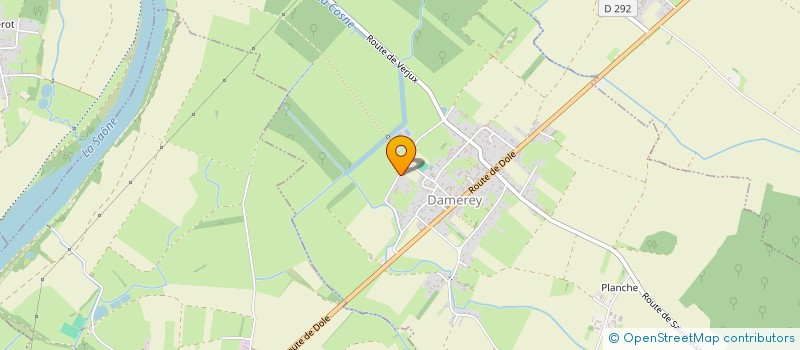 localisation de l'entreprise TOUT UN SERVICE  DAMEREY