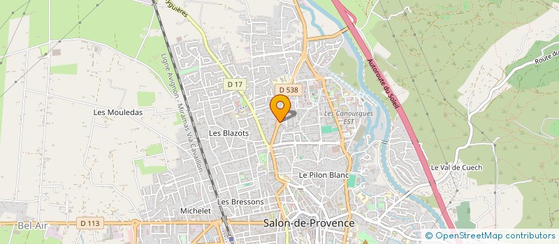 localisation de l'entreprise TOUT'UNE HISTOIRE...! à SALON-DE-PROVENCE