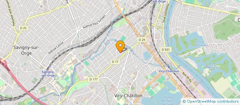 localisation de l'entreprise TOUT VENTS à VIRY-CHATILLON