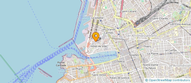 localisation de l'entreprise TOUT VIN A POINT à MARSEILLE