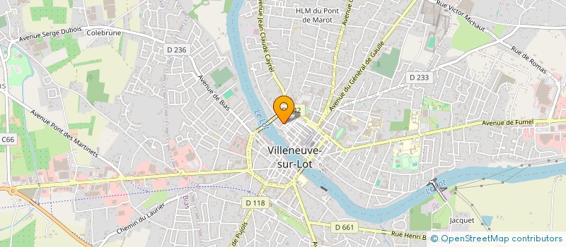 localisation de l'entreprise TOUT Y CROIT  VILLENEUVE-SUR-LOT