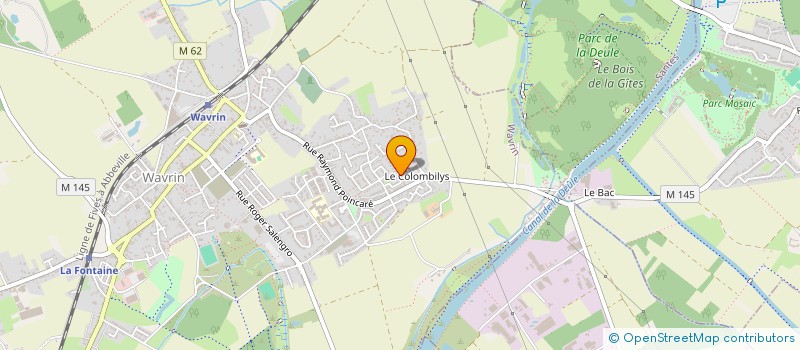 localisation de l'entreprise TOUT ZANMI AYITI/TOUS LES AMIS D'HAITI  WAVRIN