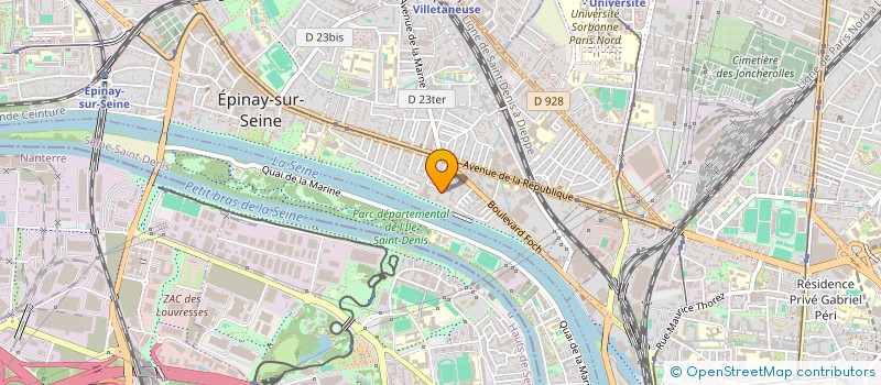 localisation de l'entreprise TOUTADOM à EPINAY-SUR-SEINE