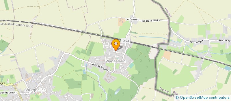 localisation de l'entreprise TOUTAIN CONFORT à PONT-A-MARCQ