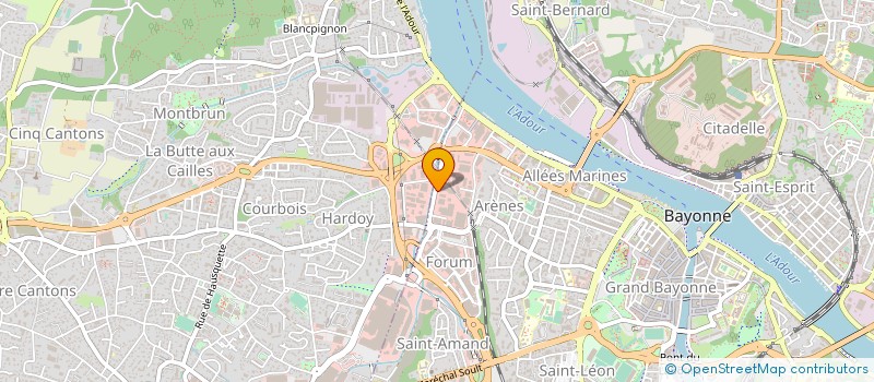 localisation de l'entreprise TOUTAIN FABRIQUE A IDEES à BAYONNE