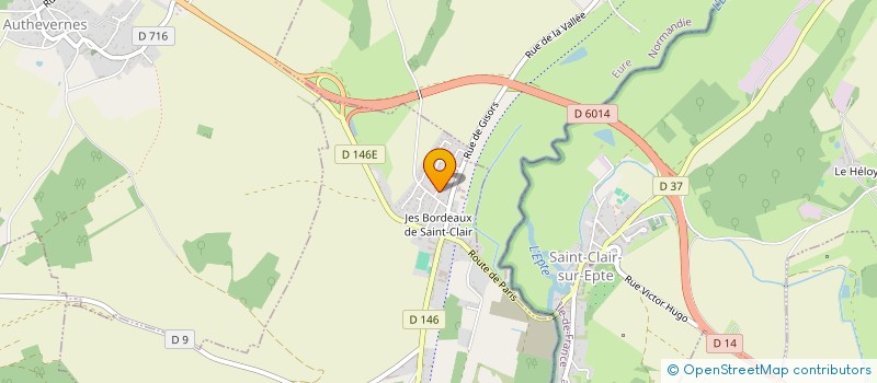 localisation de l'entreprise TOUTAIN IMMO  CHATEAU-SUR-EPTE