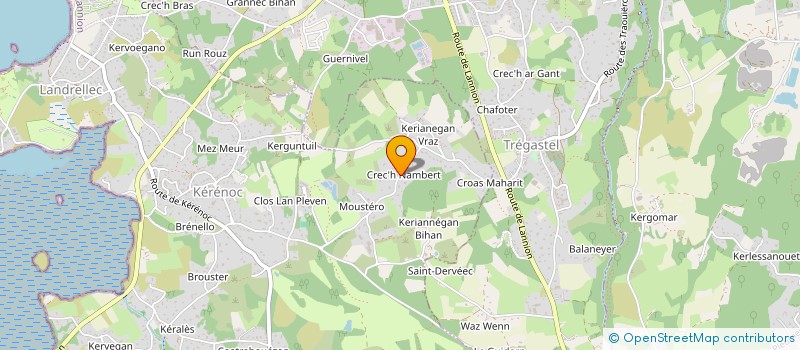 localisation de l'entreprise TOUTAIN LYON  PLEUMEUR-BODOU