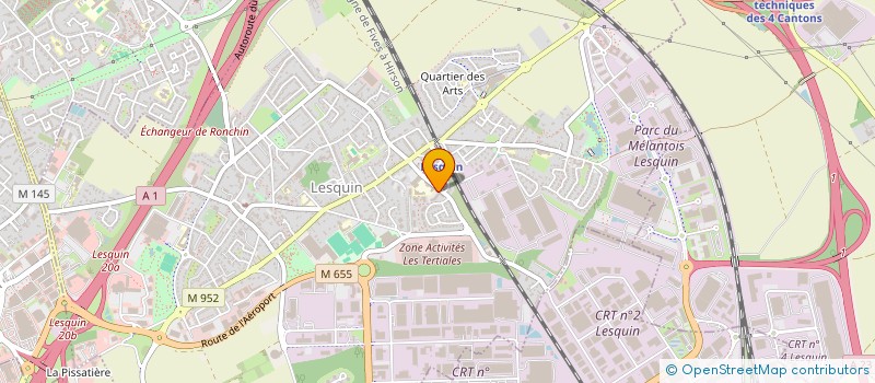 localisation de l'entreprise TOUTALEUR FRANCE à LESQUIN