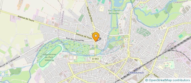 localisation de l'entreprise TOUTAMOI à CHATEAUROUX