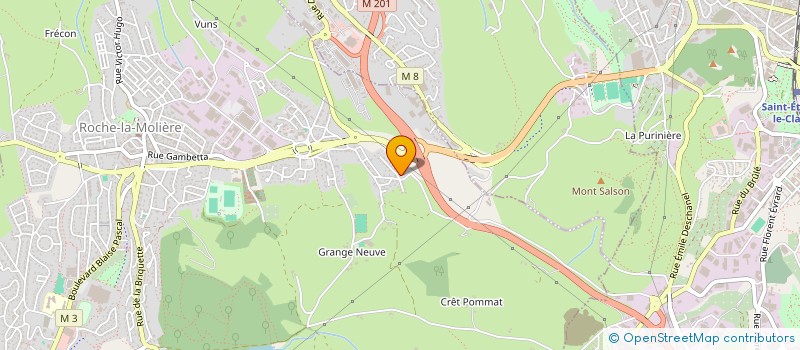 localisation de l'entreprise TOUTAN'ARTS  ROCHE-LA-MOLIERE