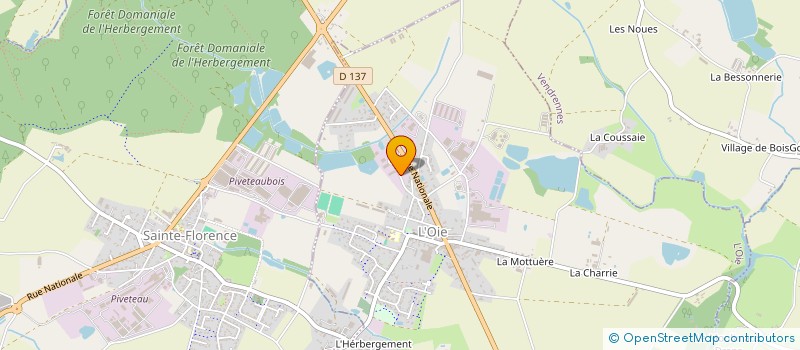 localisation de l'entreprise TOUTANBETON  ESSARTS-EN-BOCAGE