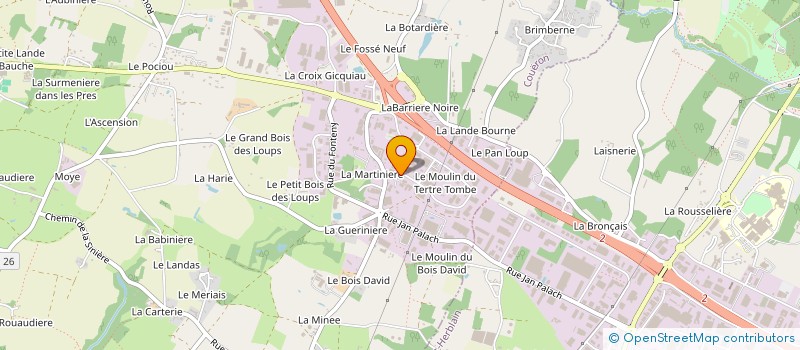 localisation de l'entreprise TOUTANKARTON à COUERON