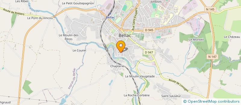 localisation de l'entreprise TOUTANKHARTON à BELLAC
