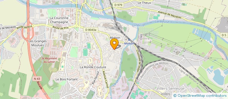 localisation de l'entreprise TOUTASSUR  CHARLEVILLE-MEZIERES