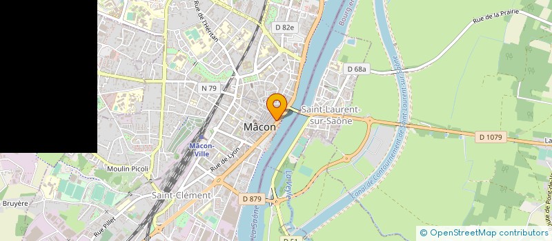 localisation de l'entreprise TOUTATIF à MACON