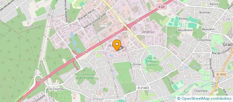 localisation de l'entreprise TOUTATIS  CANEJAN