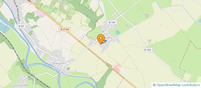 localisation de l'entreprise TOUTBAT 18 à COLOMBIERS