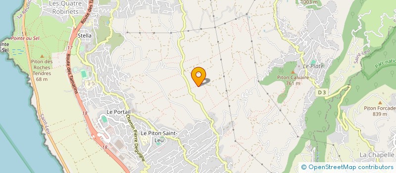 localisation de l'entreprise TOUTE DEMOUN à SAINT-LEU