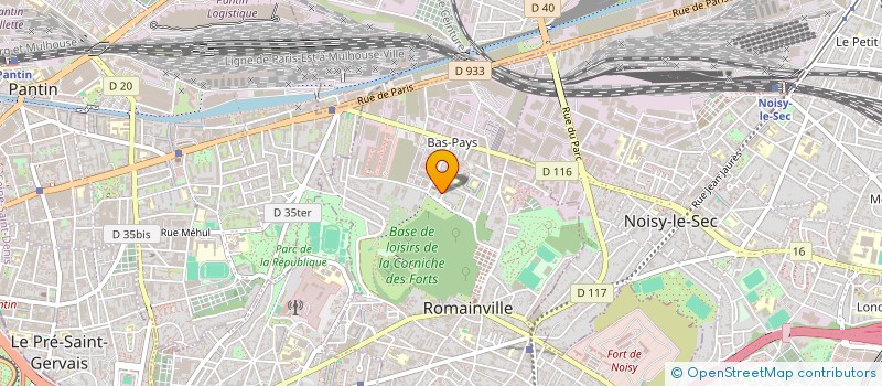 localisation de l'entreprise TOUTE LA FORMATION à ROMAINVILLE