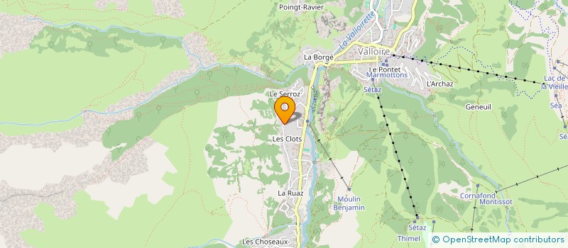 localisation de l'entreprise TOUTE LA MAGIE à VALLOIRE