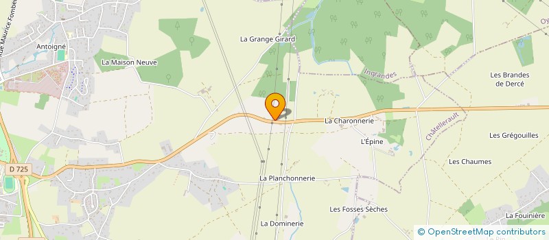 localisation de l'entreprise TOUTE LA MAREE à CHATELLERAULT