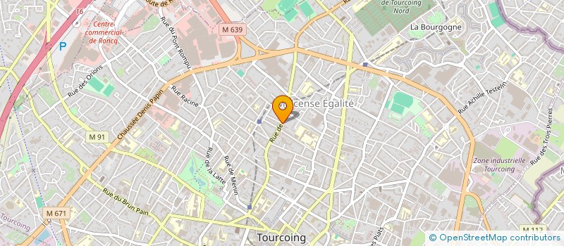 localisation de l'entreprise TOUTE LA PRESSE à TOURCOING