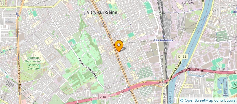 localisation de l'entreprise TOUTE LA TELEPHONIE ELECTRONIQUE à VITRY-SUR-SEINE