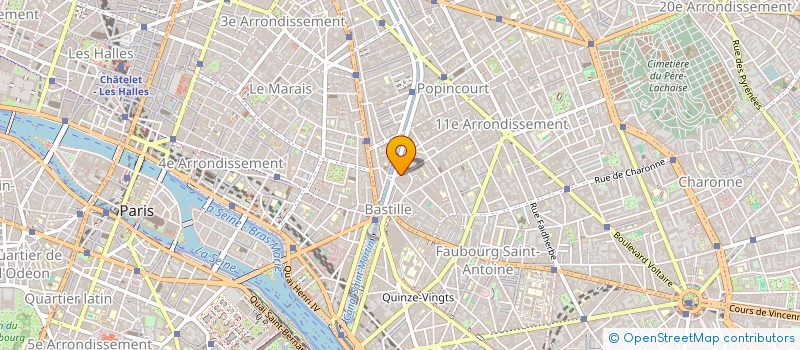 localisation de l'entreprise TOUTE PETITE PROD  PARIS