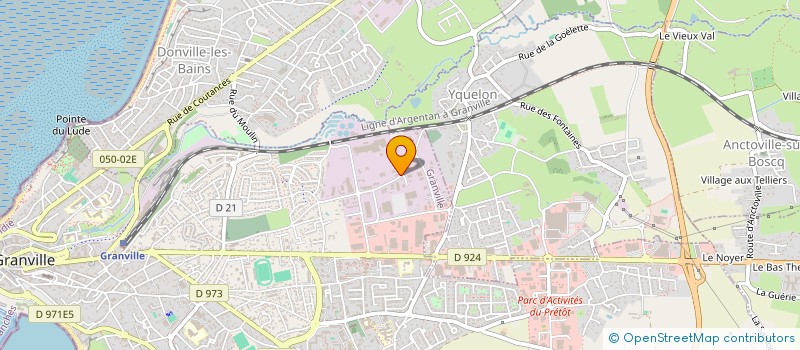 localisation de l'entreprise TOUTE'POC MUSIC'ALL  HAUTEVILLE-SUR-MER