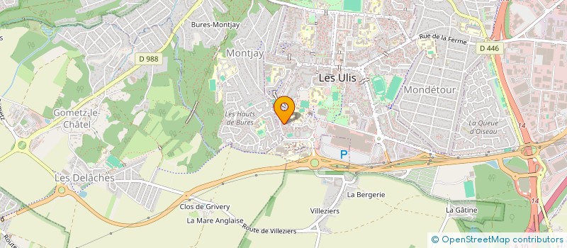 localisation de l'entreprise TOUTE UNE VIE (TUV) à LES ULIS