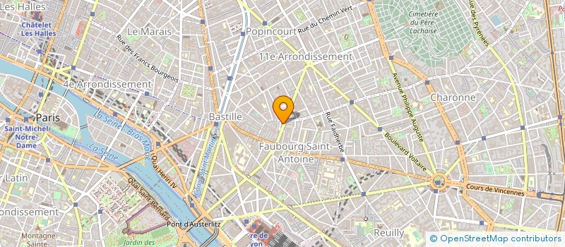 localisation de l'entreprise TOUTEDUC  PARIS