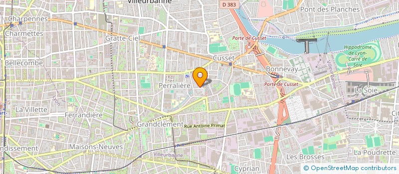 localisation de l'entreprise TOUTEMBALLER  VILLEURBANNE