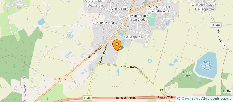 localisation de l'entreprise TOUTEN ACTION à LADON