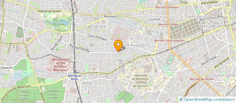 localisation de l'entreprise TOUTENCARTES à BORDEAUX