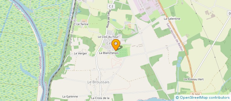 localisation de l'entreprise TOUTENET  SAINT-NICOLAS-DE-REDON