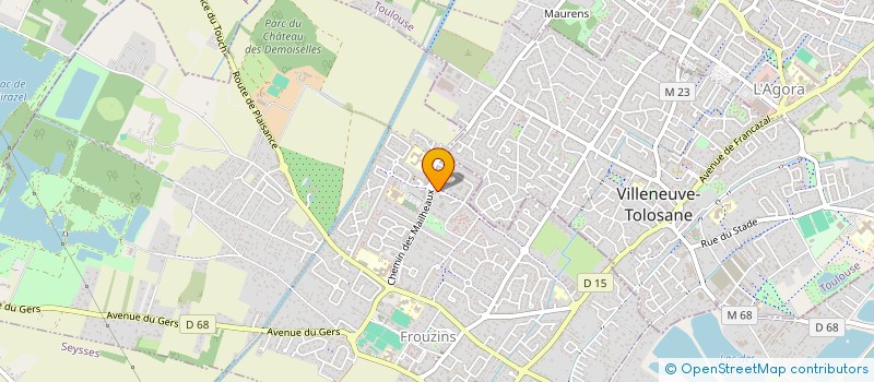 localisation de l'entreprise TOUTENRENO à CUGNAUX