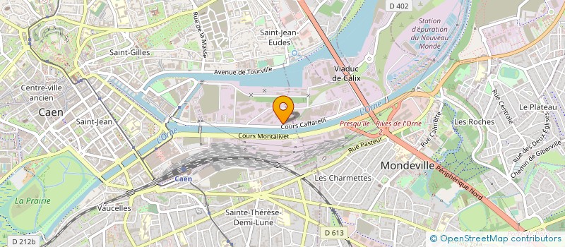 localisation de l'entreprise TOUTENVELO CAEN à CAEN