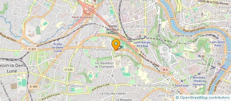 localisation de l'entreprise TOUTES AFFAIRES  LYON