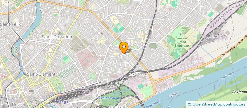 localisation de l'entreprise TOUTES AIDES IMMOBILIERES à NANTES