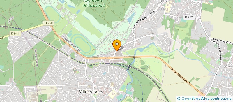 localisation de l'entreprise TOUTES CONSTRUCTIONS DE A A Z à MAROLLES-EN-BRIE