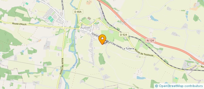 localisation de l'entreprise TOUTES DES WONDER WOMAN  AUBIET