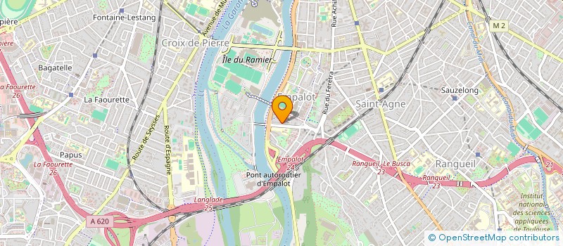 localisation de l'entreprise TOUTES ENSEMBLE! à TOULOUSE