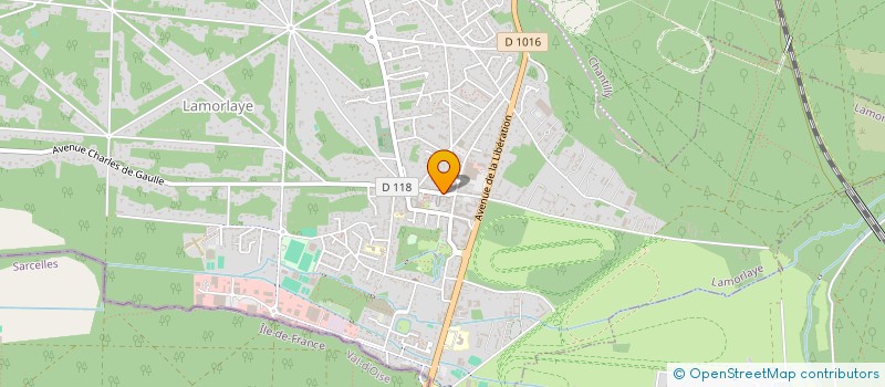 localisation de l'entreprise TOUTES FABRICATIONS POSES EUROPEENNES à LAMORLAYE