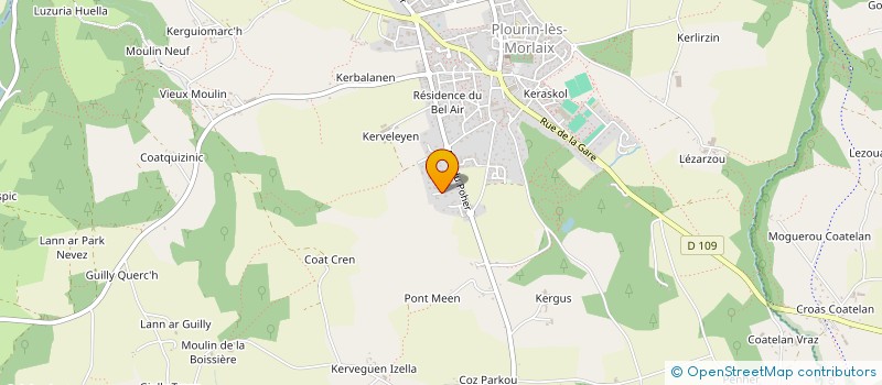 localisation de l'entreprise TOUTES FEUILLES - TOUTES FLAMMES  PLOURIN-LES-MORLAIX