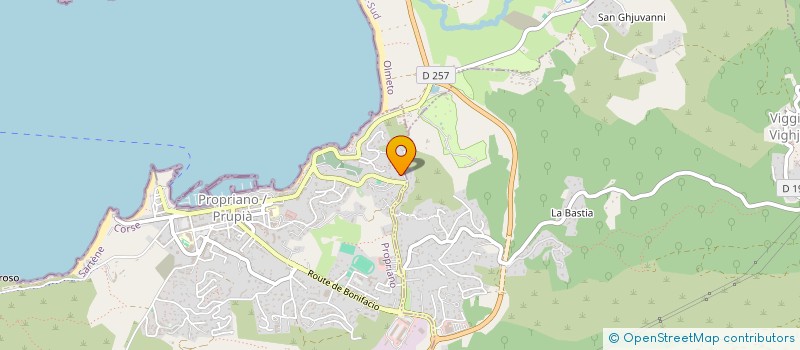 localisation de l'entreprise TOUTES INSTALLATIONS ELECTRIQUES à PROPRIANO